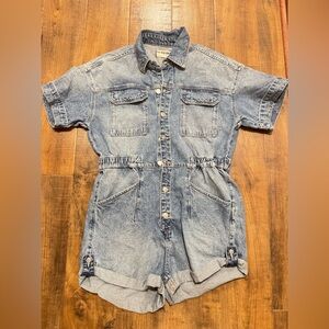 We The Free Marci Cuffed Shortalls